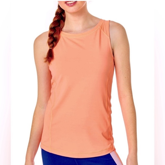 Lilly Pulitzer Tops - NWT Lilly Pulitzer Renay Tank UPF 50+ - Cantaloupe - Size XXS